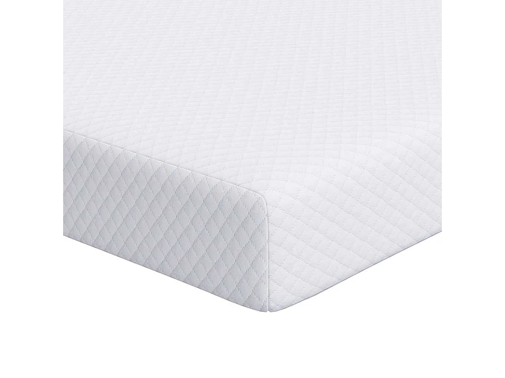 Surmatelas  | Coussins de Matelas | Couvre-matelas Blanc 200 x 200 cm