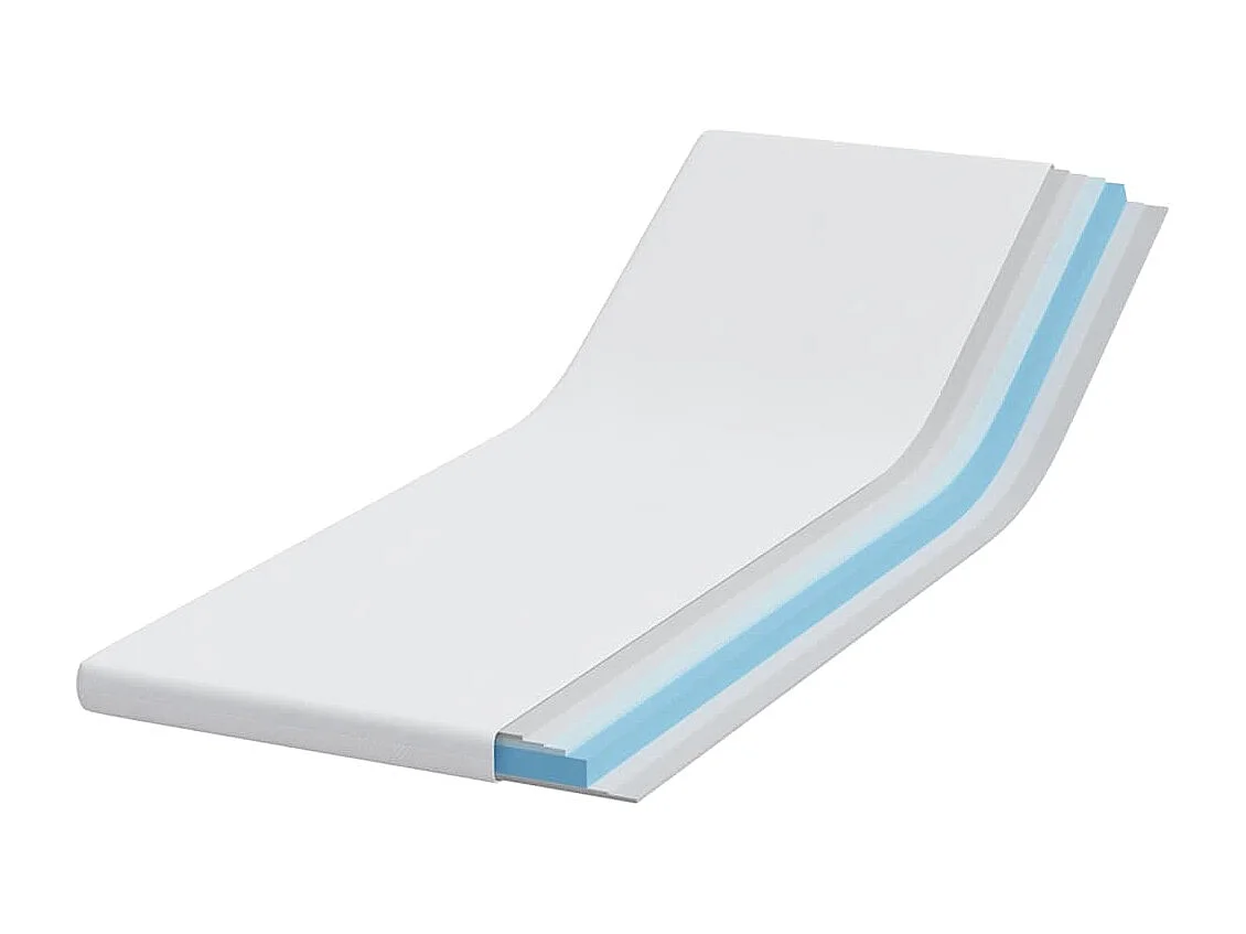Surmatelas  | Coussins de Matelas | Couvre-matelas Blanc 80 x 200 cm