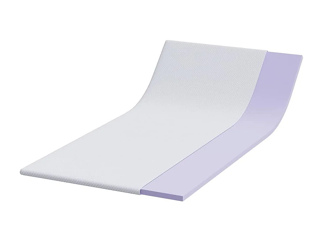 Surmatelas  | Coussins de Matelas | Couvre-matelas Blanc 120 x 200 cm