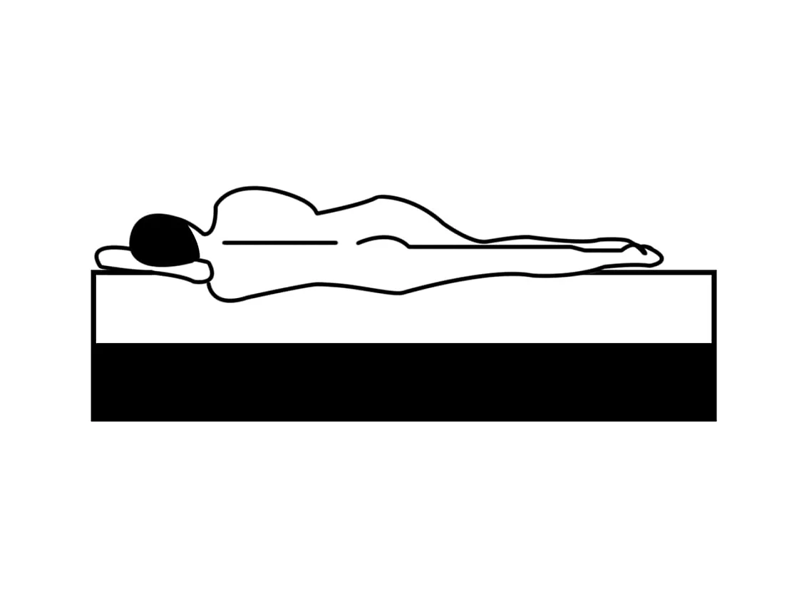 Surmatelas  | Coussin de Matelas 90 x 200 cm Mousse froide Profil d'œuf 6 cm