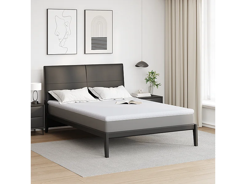 Surmatelas  | Coussins de Matelas | Couvre-matelas Blanc 140 x 200 cm