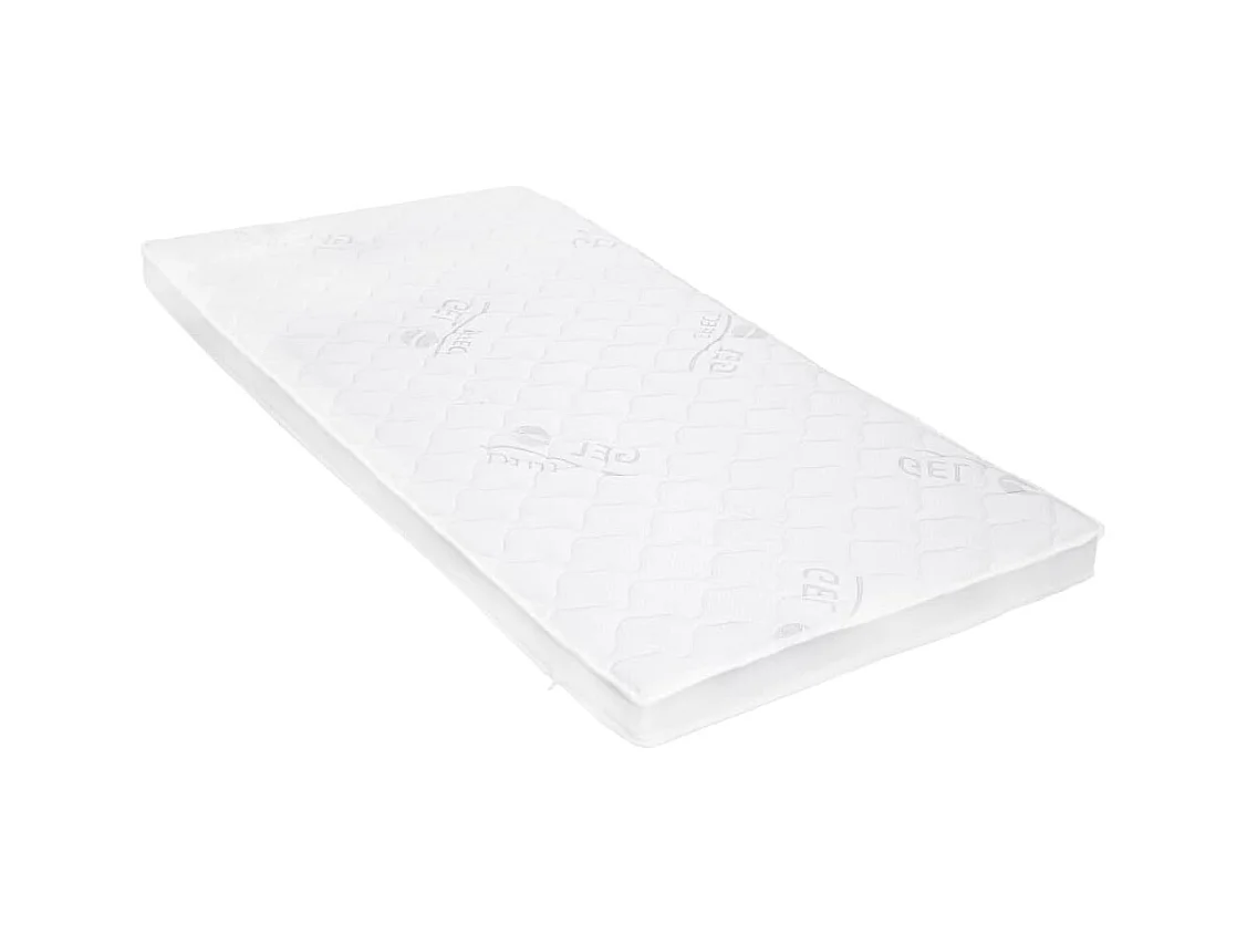 Surmatelas  | Coussin de Matelas 80 x 200 cm Mousse de gel 7 cm