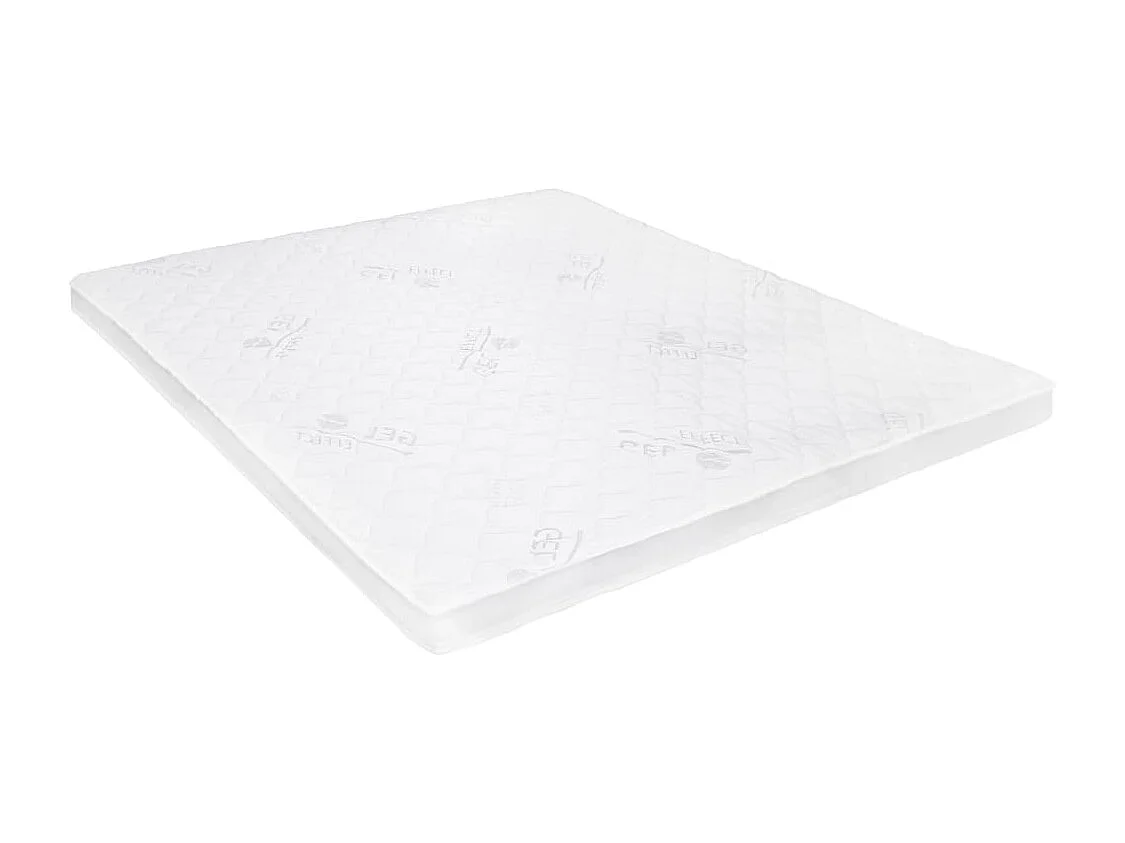 Surmatelas  | Coussin de Matelas 160 x 200 cm Mousse de gel 7 cm
