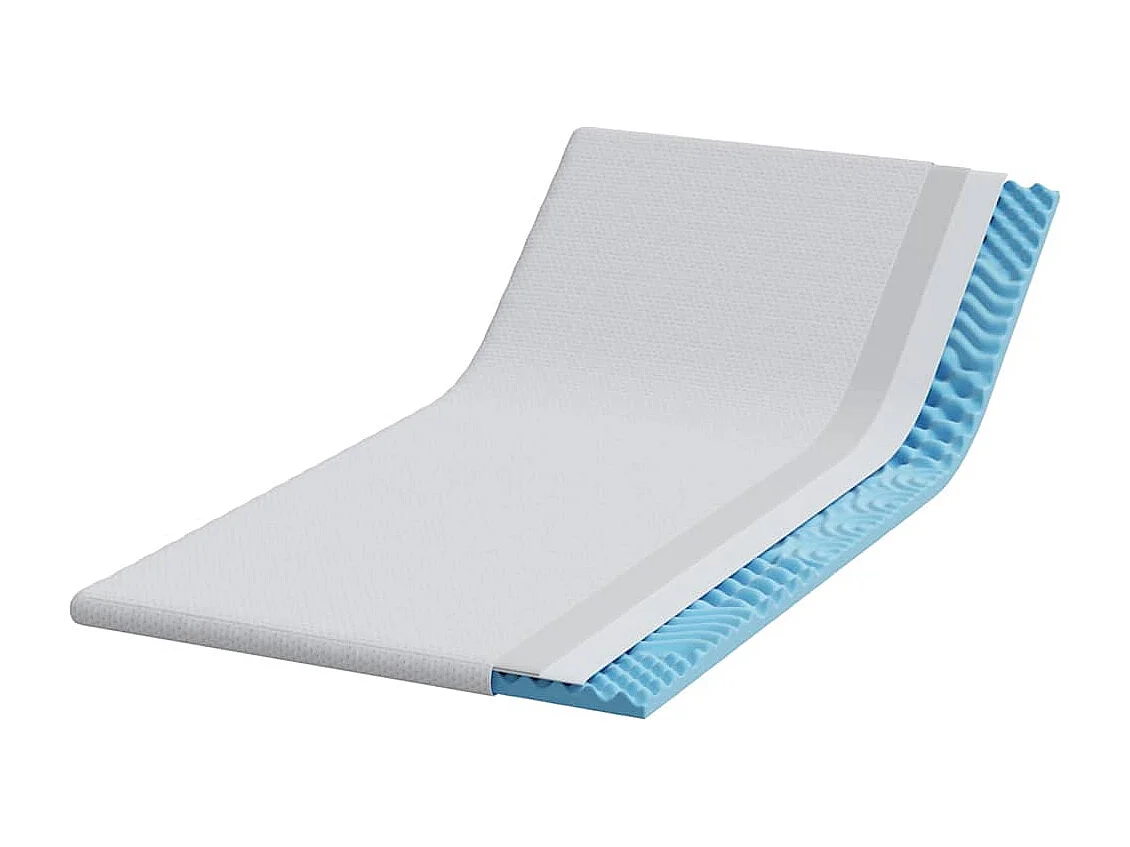 Surmatelas  | Coussins de Matelas | Couvre-matelas Blanc 120 x 200 cm