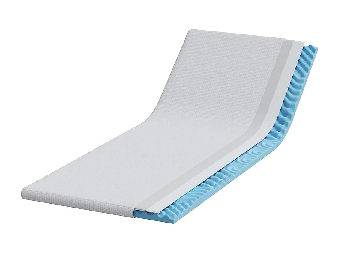 Surmatelas  | Coussins de Matelas | Couvre-matelas Blanc 80 x 200 cm