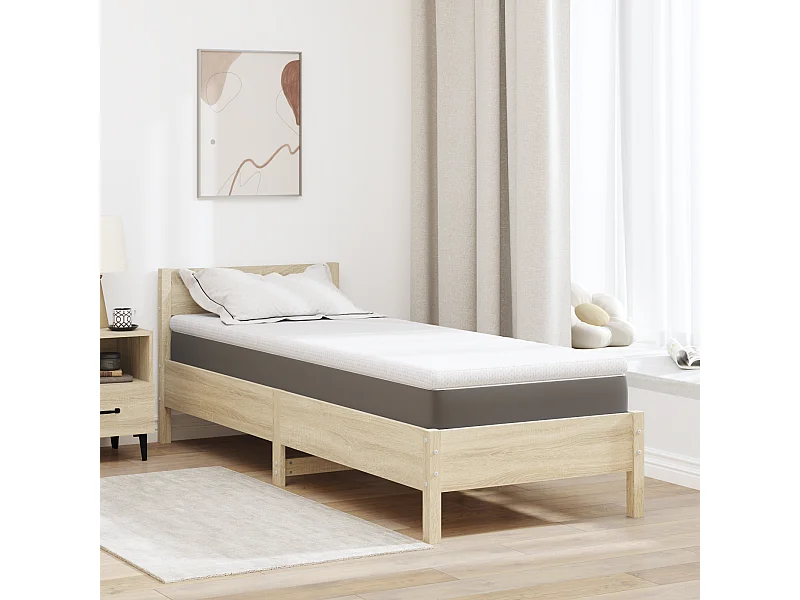 Surmatelas  | Coussins de Matelas | Couvre-matelas Blanc 80 x 200 cm