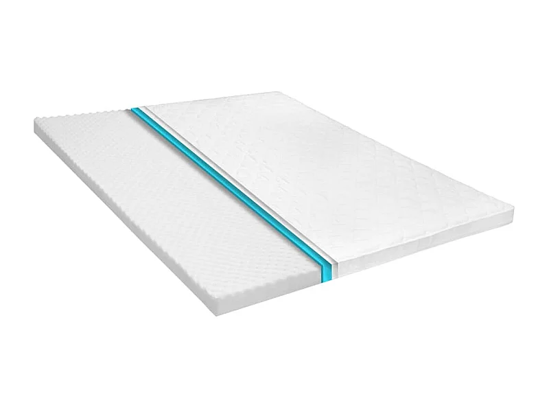 Surmatelas  | Coussin de Matelas 180 x 200 cm Mousse froide Profil d'œuf 6 cm