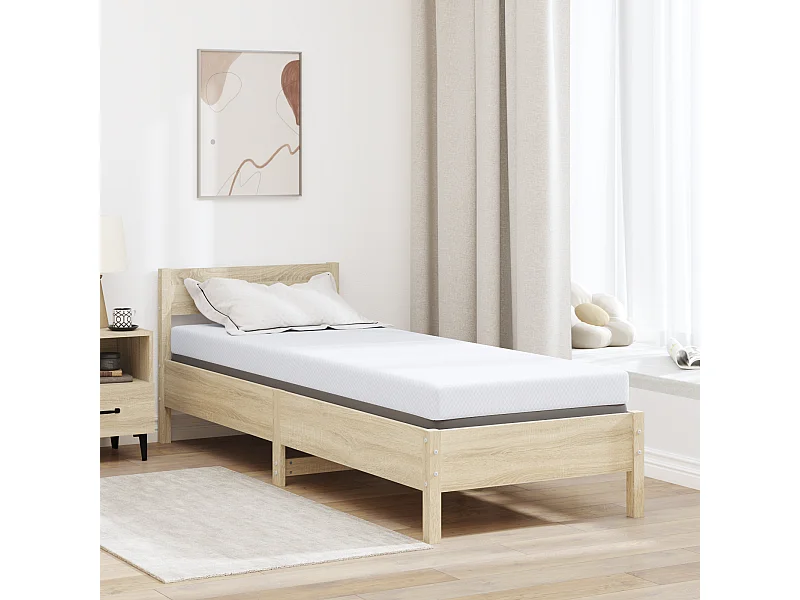 Surmatelas  | Coussins de Matelas | Couvre-matelas Blanc 80 x 200 cm