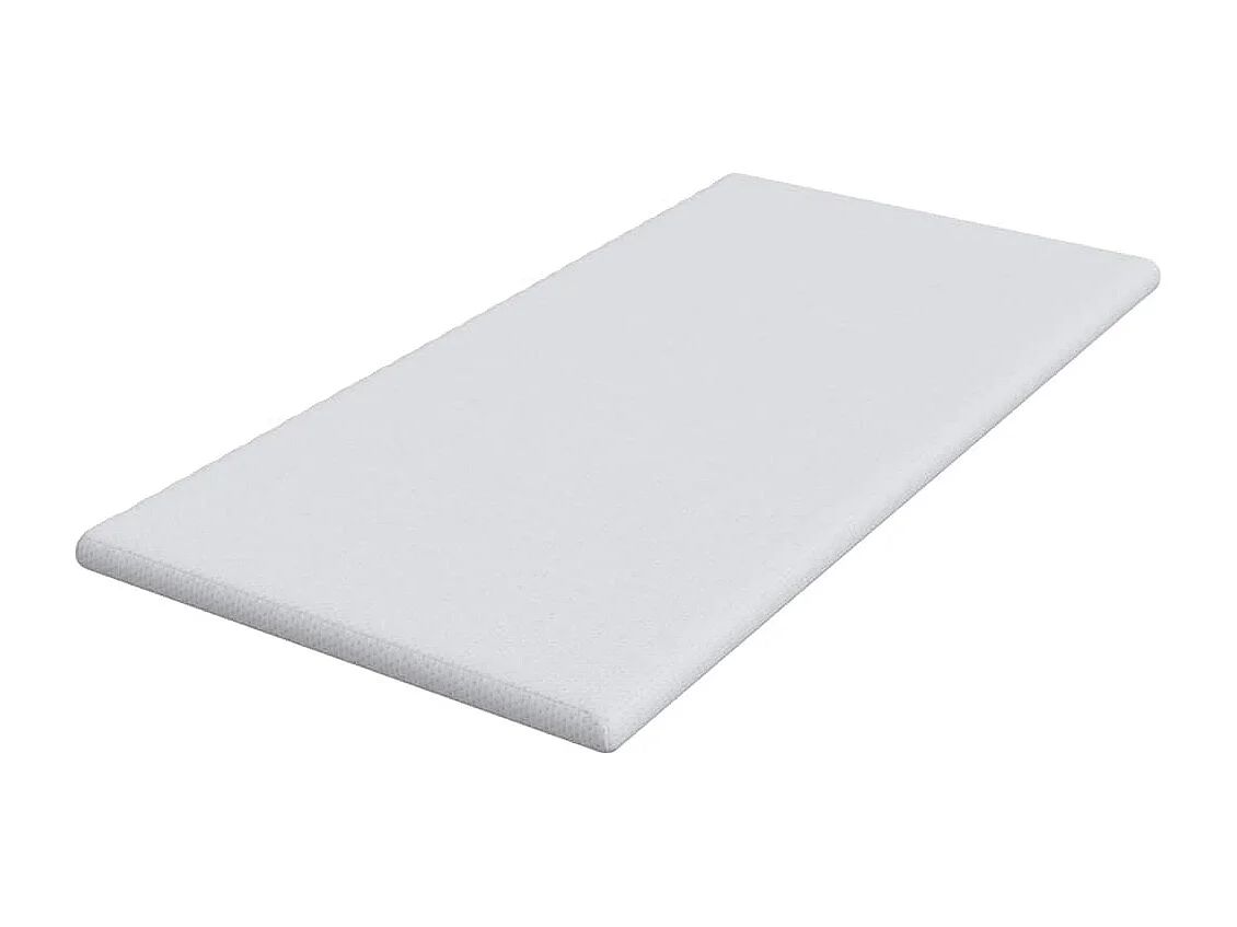 Surmatelas  | Coussins de Matelas | Couvre-matelas Blanc 100 x 200 cm