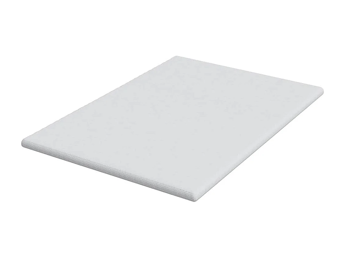 Surmatelas  | Coussins de Matelas | Couvre-matelas Blanc 160 x 200 cm