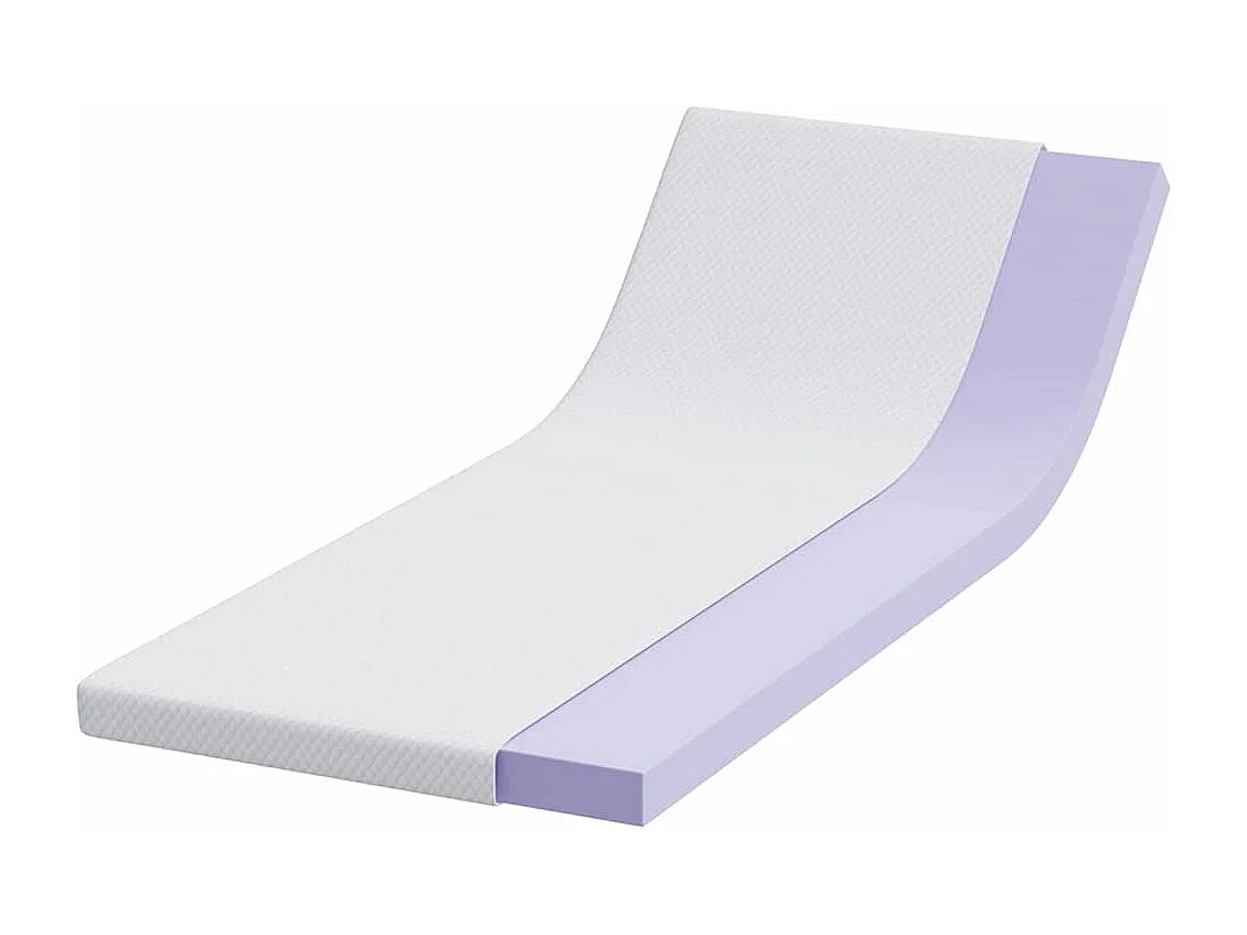 Surmatelas  | Coussins de Matelas | Couvre-matelas Blanc 70 x 200 cm