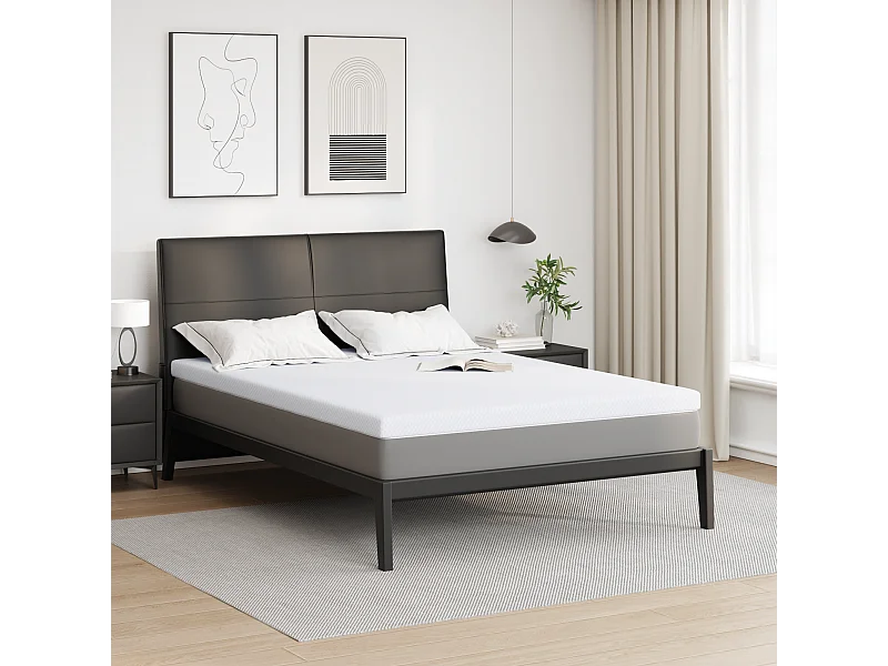 Surmatelas  | Coussins de Matelas | Couvre-matelas Blanc 140 x 200 cm