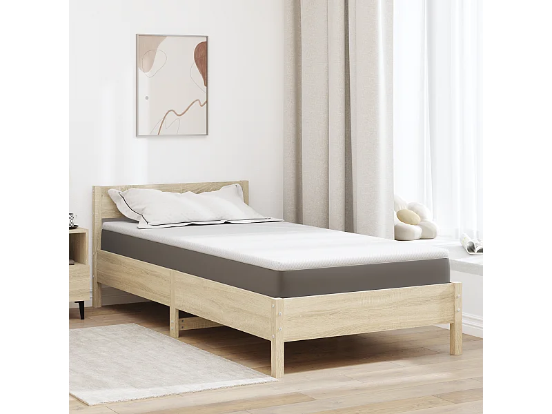 Surmatelas  | Coussins de Matelas | Couvre-matelas Blanc 90 x 190 cm