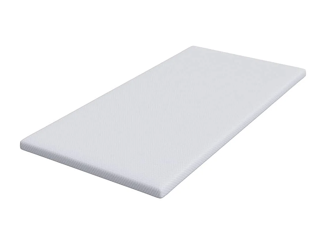 Surmatelas  | Coussins de Matelas | Couvre-matelas Blanc 90 x 200 cm