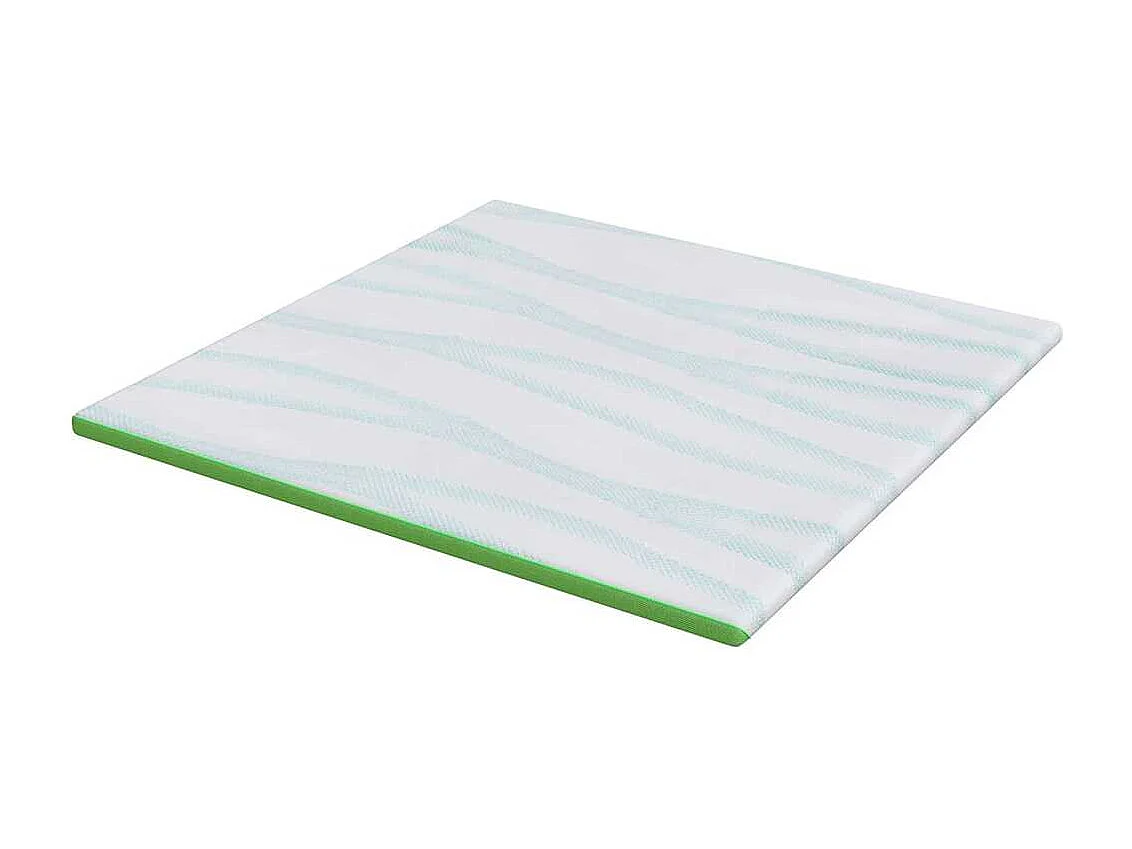 Surmatelas  | Coussins de Matelas | Couvre-matelas Other Blanc et vert 180 x 200 cm