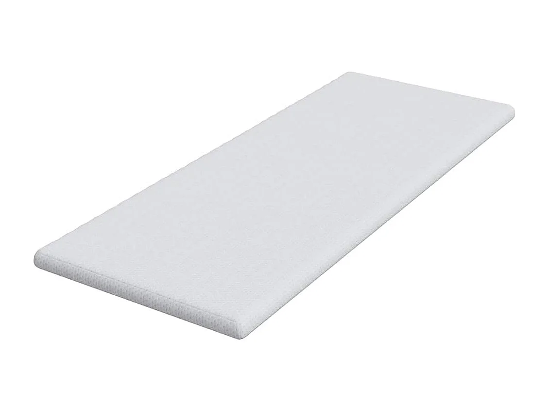 Surmatelas  | Coussins de Matelas | Couvre-matelas Blanc 70 x 200 cm