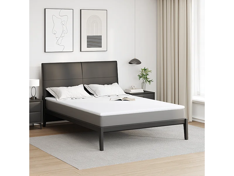 Surmatelas  | Coussins de Matelas | Couvre-matelas Blanc 140 x 200 cm