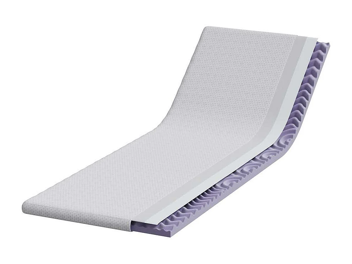 Surmatelas  | Coussins de Matelas | Couvre-matelas Blanc 70 x 200 cm