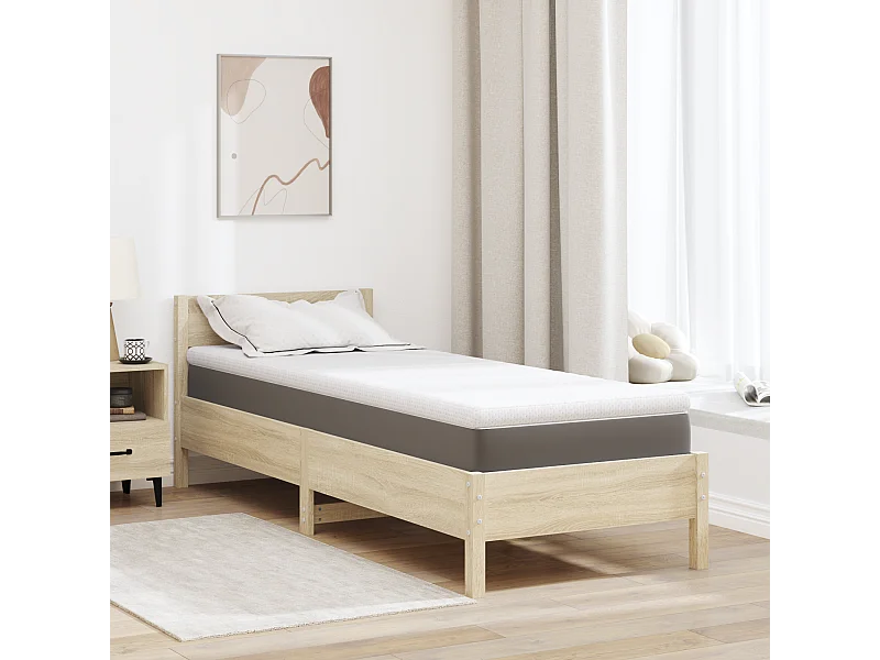 Surmatelas  | Coussins de Matelas | Couvre-matelas Blanc 70 x 200 cm
