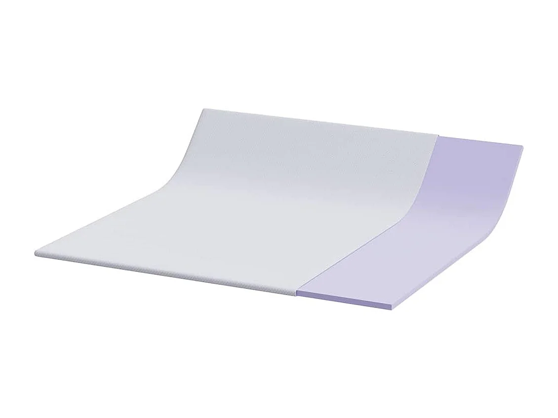 Surmatelas  | Coussins de Matelas | Couvre-matelas Blanc 180 x 200 cm