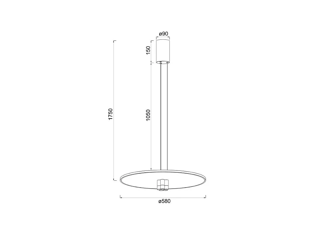 Suspension LED Nomada, Mantra