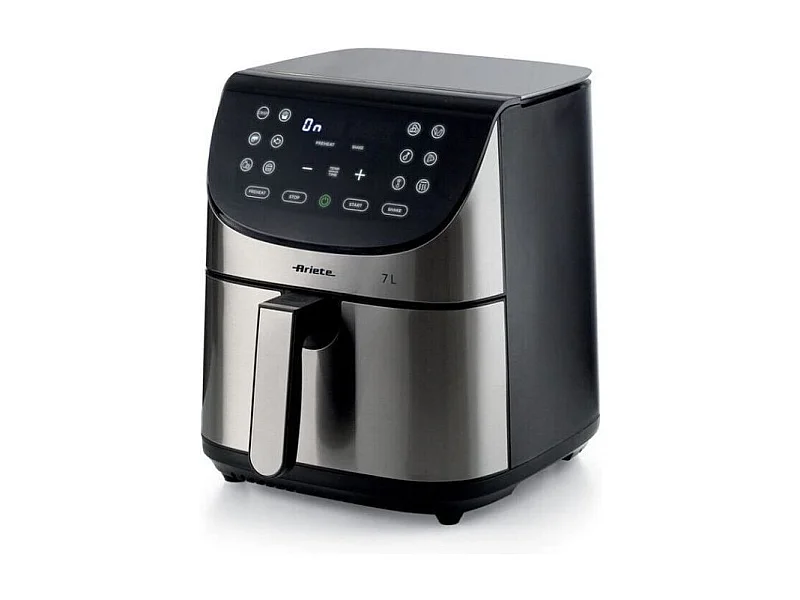 Friggitrice ad aria 1800W, 7L, 2,8kg, 12 programmi, cestello antiaderente con griglia - Metal
