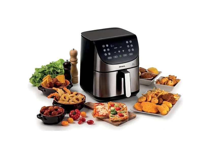 Friteuse sans huile digitale ARIETE - inox brossé - XXL 2 kilos - Modele 4628
