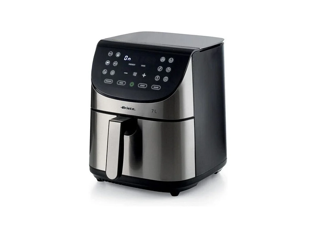 Friggitrice ad aria 1800W, 7L, 2,8kg, 12 programmi, cestello antiaderente con griglia - Metal