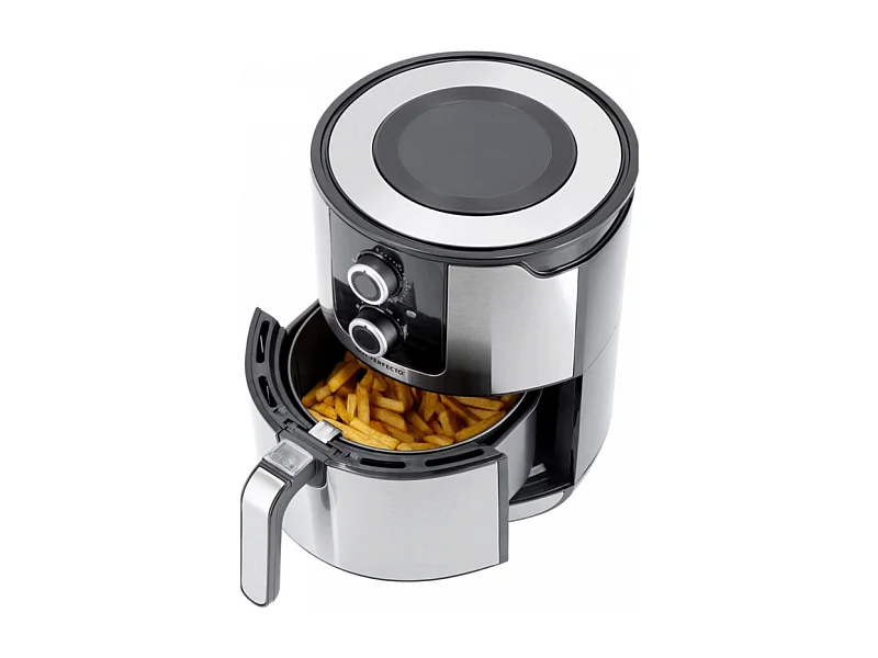 Just Perfecto JL-05 : Friteuse 1400W à double bouton de contrôle - 4L