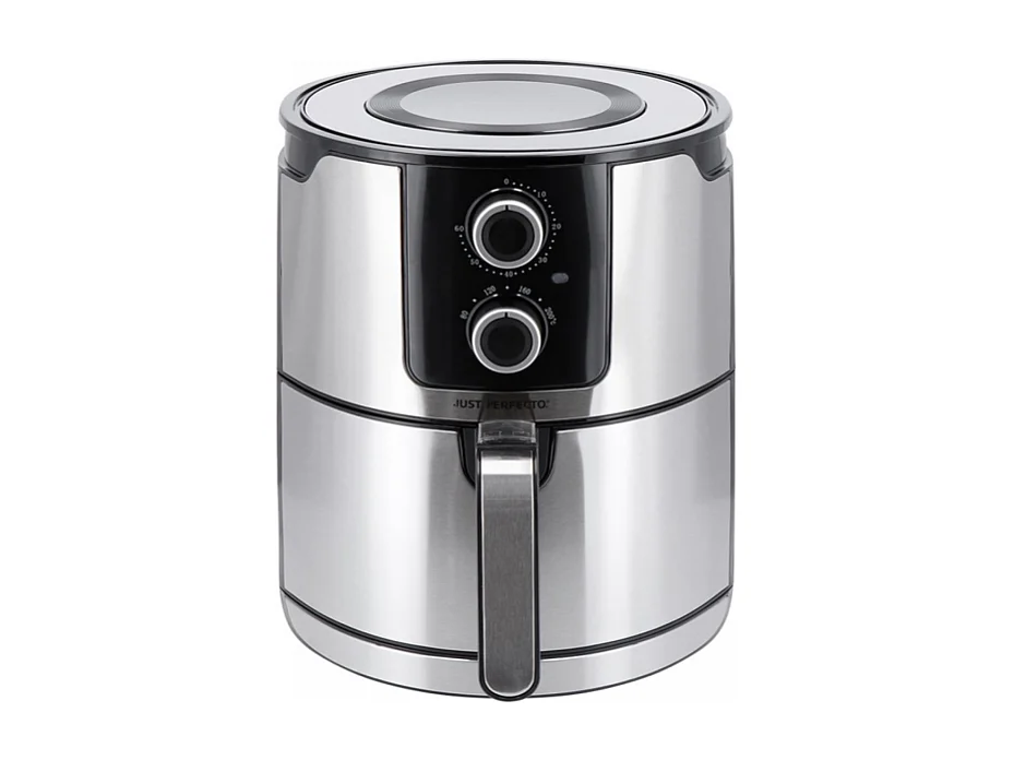 Just Perfecto JL-05 : Friteuse 1400W à double bouton de contrôle - 4L