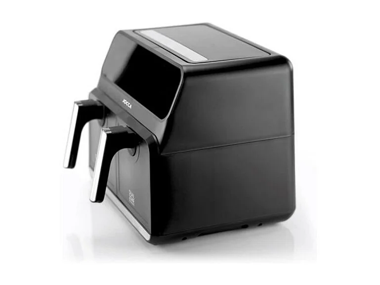Friteuse Sans Huile Double - JOCCA - 2097 - 4L + 4L - 38,5x39,5x31,5 cm