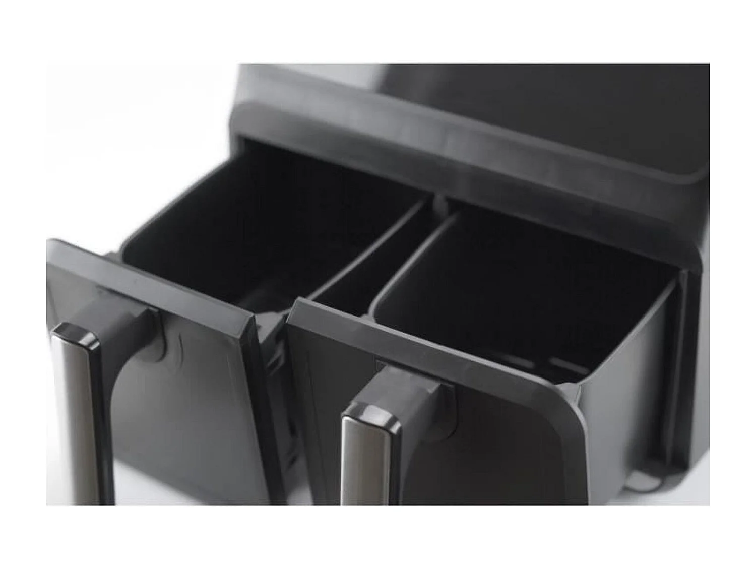 Friteuse Sans Huile Double - JOCCA - 2097 - 4L + 4L - 38,5x39,5x31,5 cm