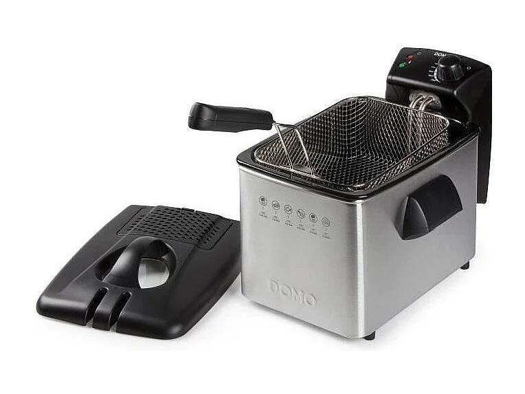 DOMO DO465FR Friteuse electrique semi-professionnelle - Inox