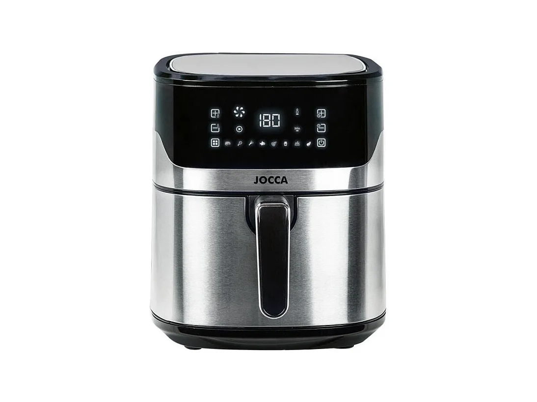 Friteuse sans huile - JOCCA - 2192 - 6,5L - 1600 W - 28 x 37 x 31,5 cm - Inox