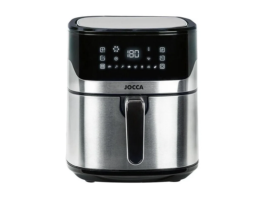 Friteuse sans huile - JOCCA - 2192 - 6,5L - 1600 W - 28 x 37 x 31,5 cm - Inox