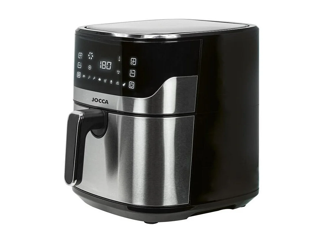 Friteuse sans huile - JOCCA - 2192 - 6,5L - 1600 W - 28 x 37 x 31,5 cm - Inox