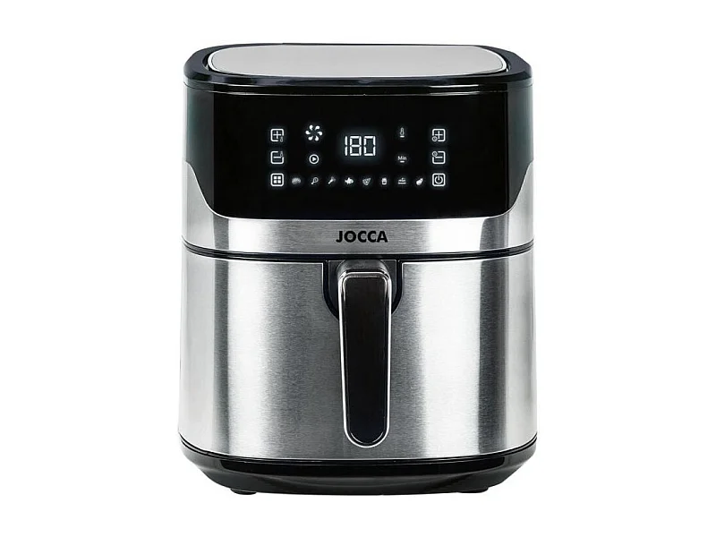 Friteuse sans huile - JOCCA - 2192 - 6,5L - 1600 W - 28 x 37 x 31,5 cm - Inox