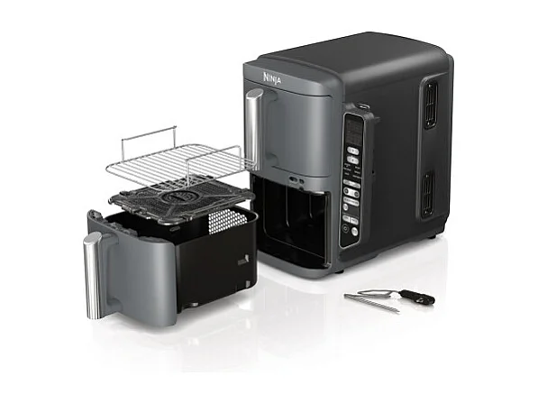 Friteuse sans huile Ninja Double Stack XL avec Thermosonde SmartCook SL451EU