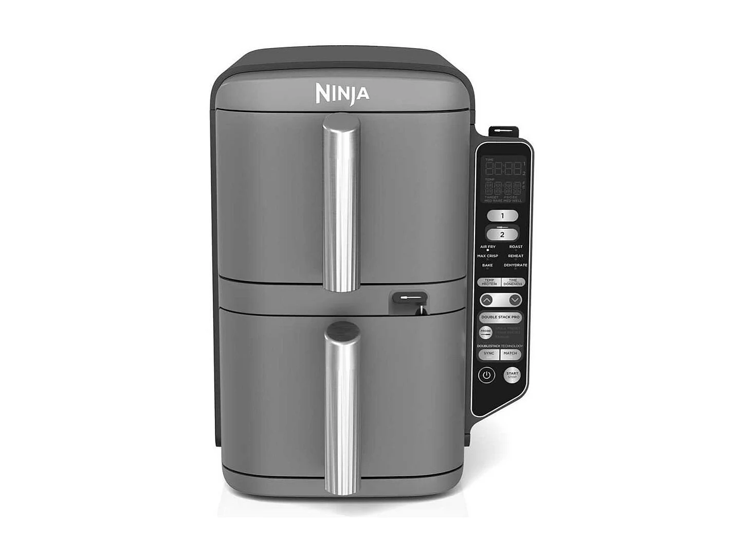 Friteuse sans huile NINJA - Double Stack XL SL451EU - Capacité 9,5L - 6 programmes de cuisson - Thermosonde - 2470W
