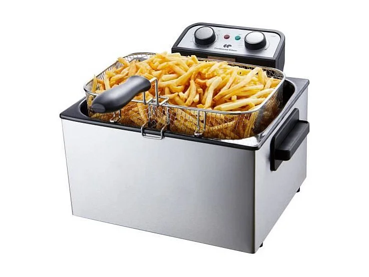 Friteuse - CONTINENTAL EDISON - CEFR5IN3P - 5 L - 3 paniers