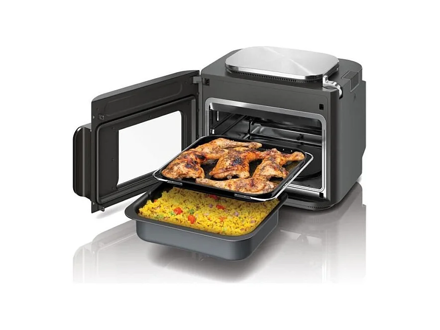 Combi Multicuiseur, four et friteuse sans huile - NINJA - SFP700EU - 12-en-1 - 1780 W - Gris