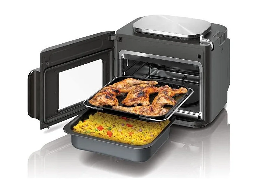 Freidora NINJA Gris - Tecnología de Cocina Más Saludable