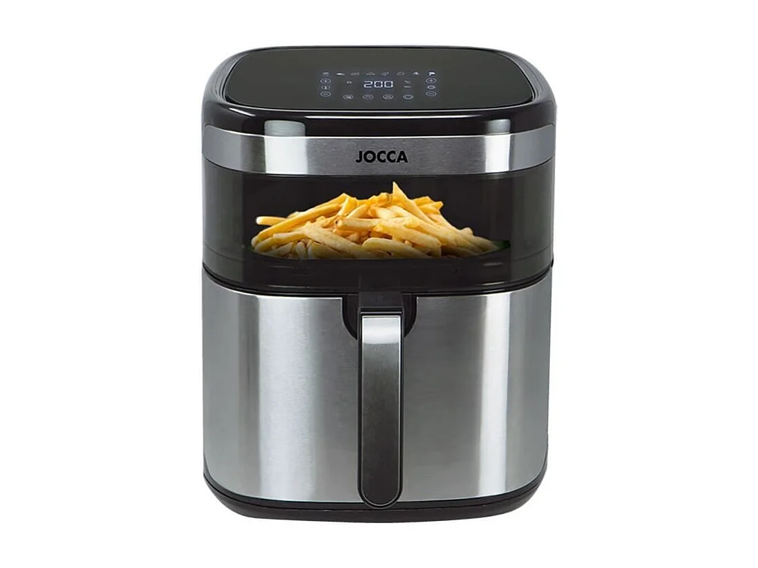 Friteuse a air chaud - JOCCA - 2385 - 10L - Avec Hublot - 30,5x43,5x36,4 cm