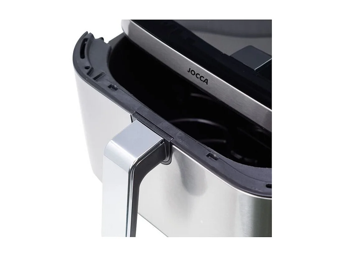 Friteuse sans huile - JOCCA - 2193 - 8L - 1800 W - 30,3 x 38,3 x 35,1 cm - Acier inoxydable