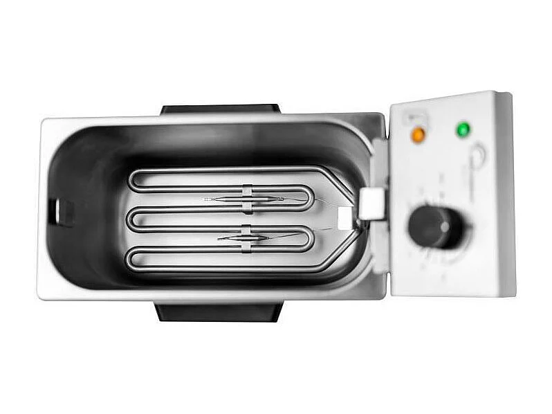 LITTLE BALANCE 8481 My George Pro, Friteuse electrique semi-professionnelle, Contenance 4 l, 3200 W, Tout Inox