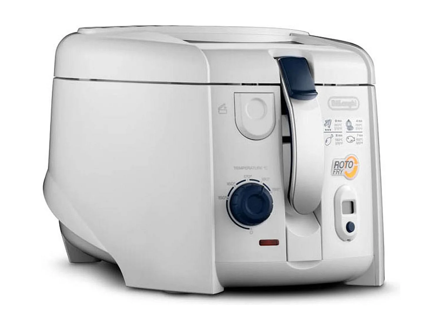 De Longhi RotoFry Friggitrice Singolo Indipendente 1800 W Bianco