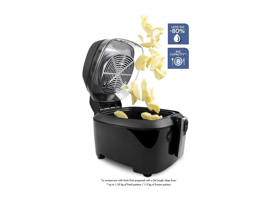 Delonghi FH2394 Elektrische Friteuse zonder Olie - Capaciteit 1,5kg - 1400W