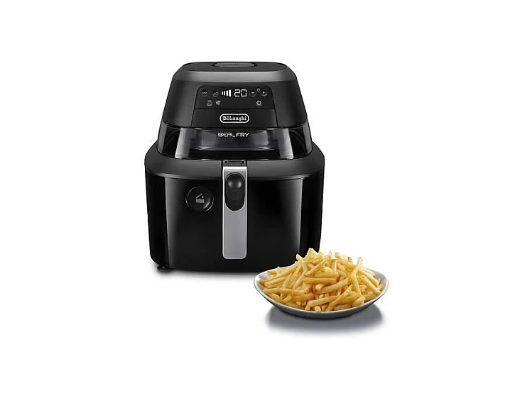 Friteuse Electrique sans huile Delonghi FH2394 - Capacité : 1,5kg - 1400W - Cuve anti-adhérente