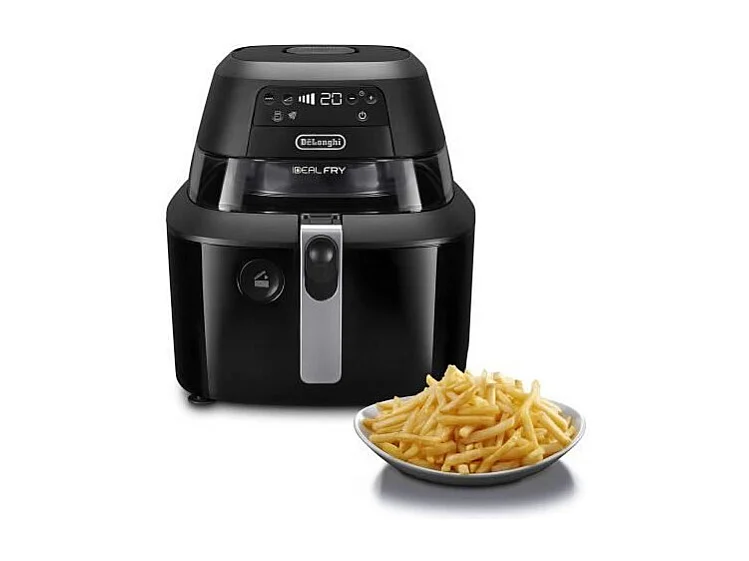Friteuse Electrique sans huile Delonghi FH2394 - Capacité : 1,5kg - 1400W - Cuve anti-adhérente