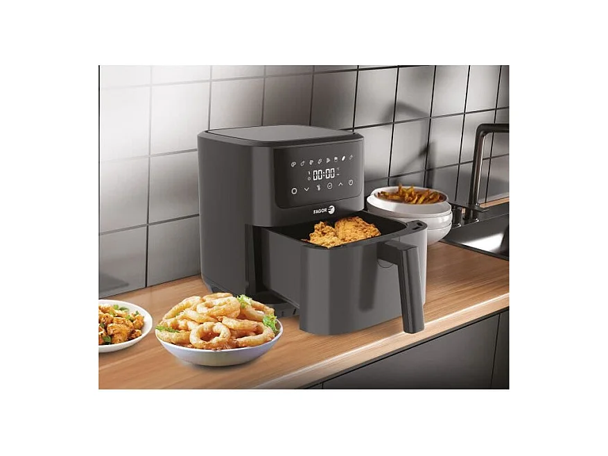 Friteuse sans huile - FAGOR - Airfryer FGR65 - Capacité 6,5L - 8 programmes de cuisson - 1600W